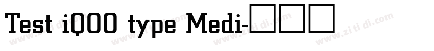 Test iQOO type Medi字体转换